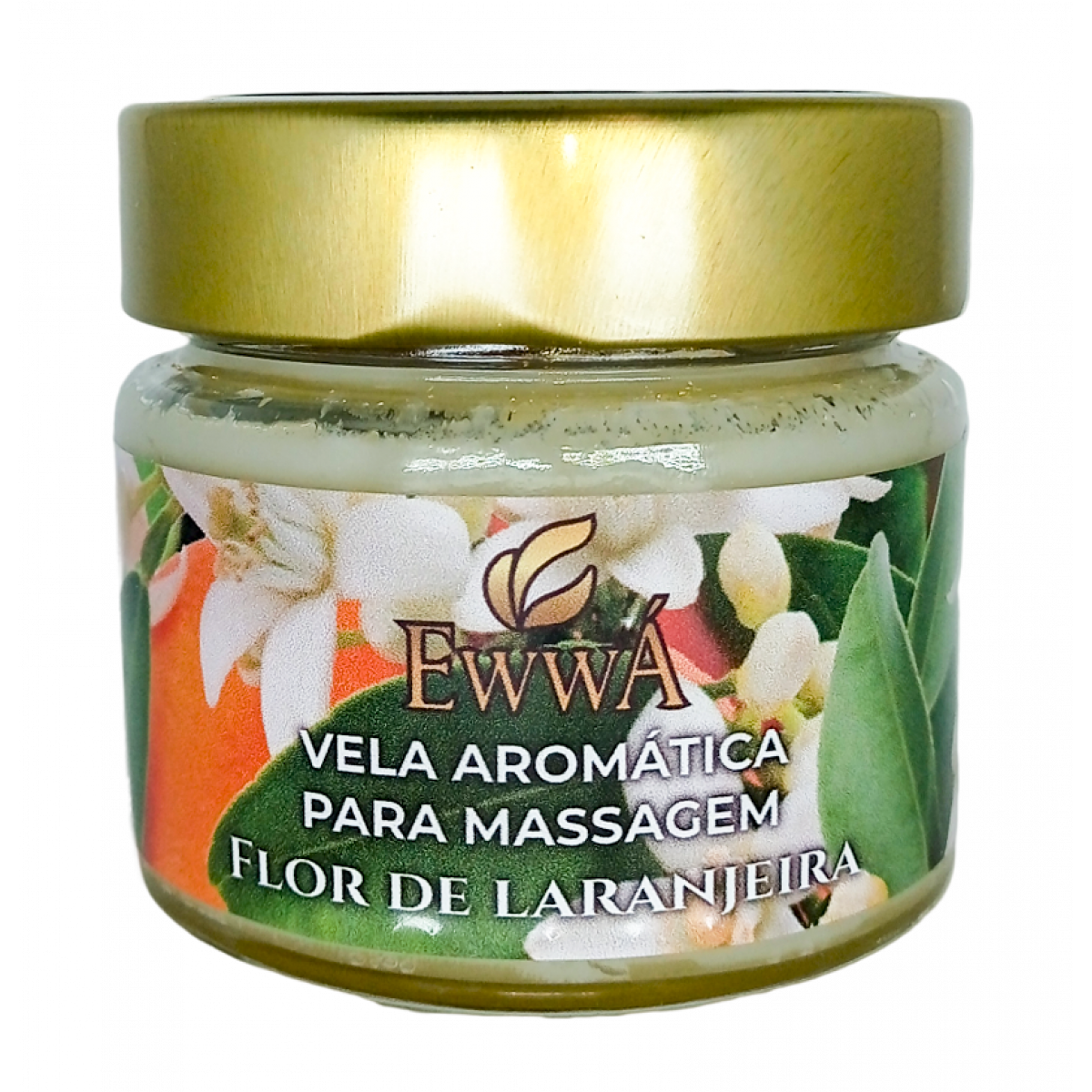 Vela Aromática para Massagem - Flor de Laranjeira 150g