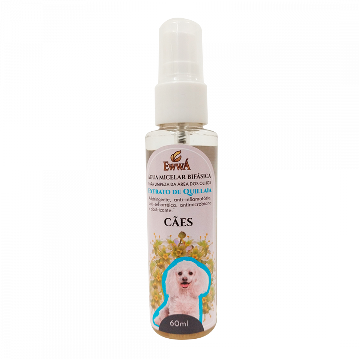 Água Micelar Bifásica Cães 60ml