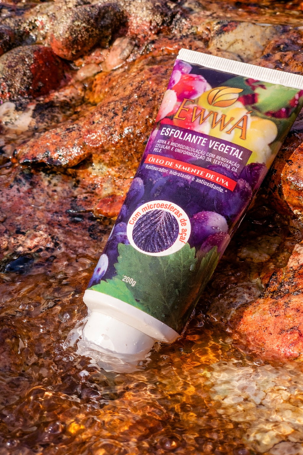 Gel Esfoliante Semente de Uva & Açaí 200g - Imagem 3