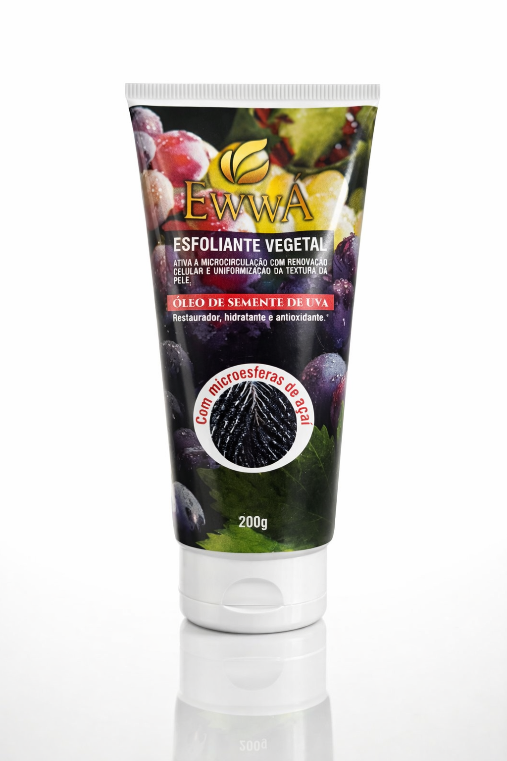 Gel Esfoliante Semente de Uva & Açaí 200g