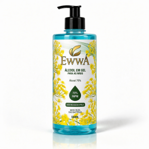 Álcool em Gel Aloe Vera 500ml