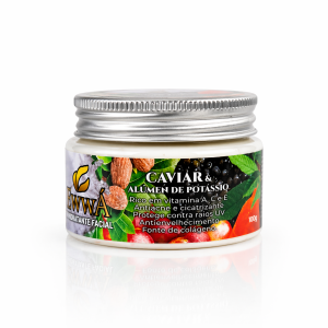 Hidratante Facial Caviar & Alúmen de Potássio 100g